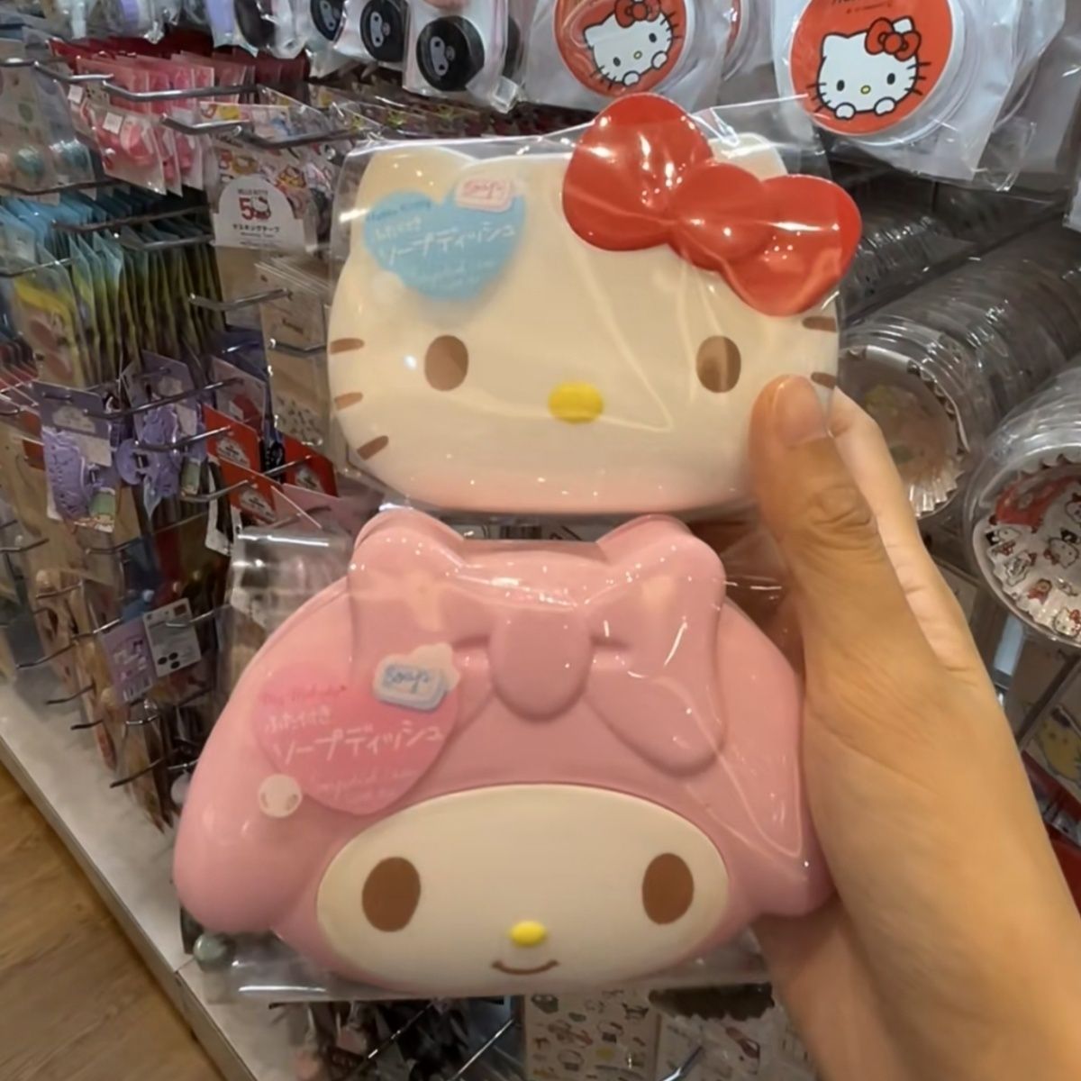 Home Bathroom Equipment - Anime Sanrio Hello Kitty My Melody
