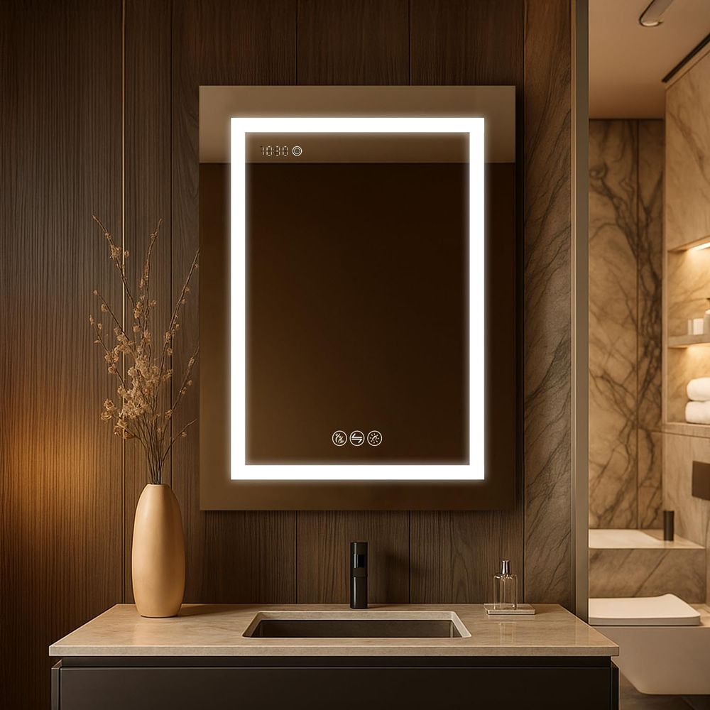 Bathroom Mirror Led - LED Medicine Cabinet with Mirror, 24x32
