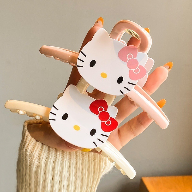 Home Bathroom Equipment - Hello Kitty Cartoon Hairpin Date Shopping