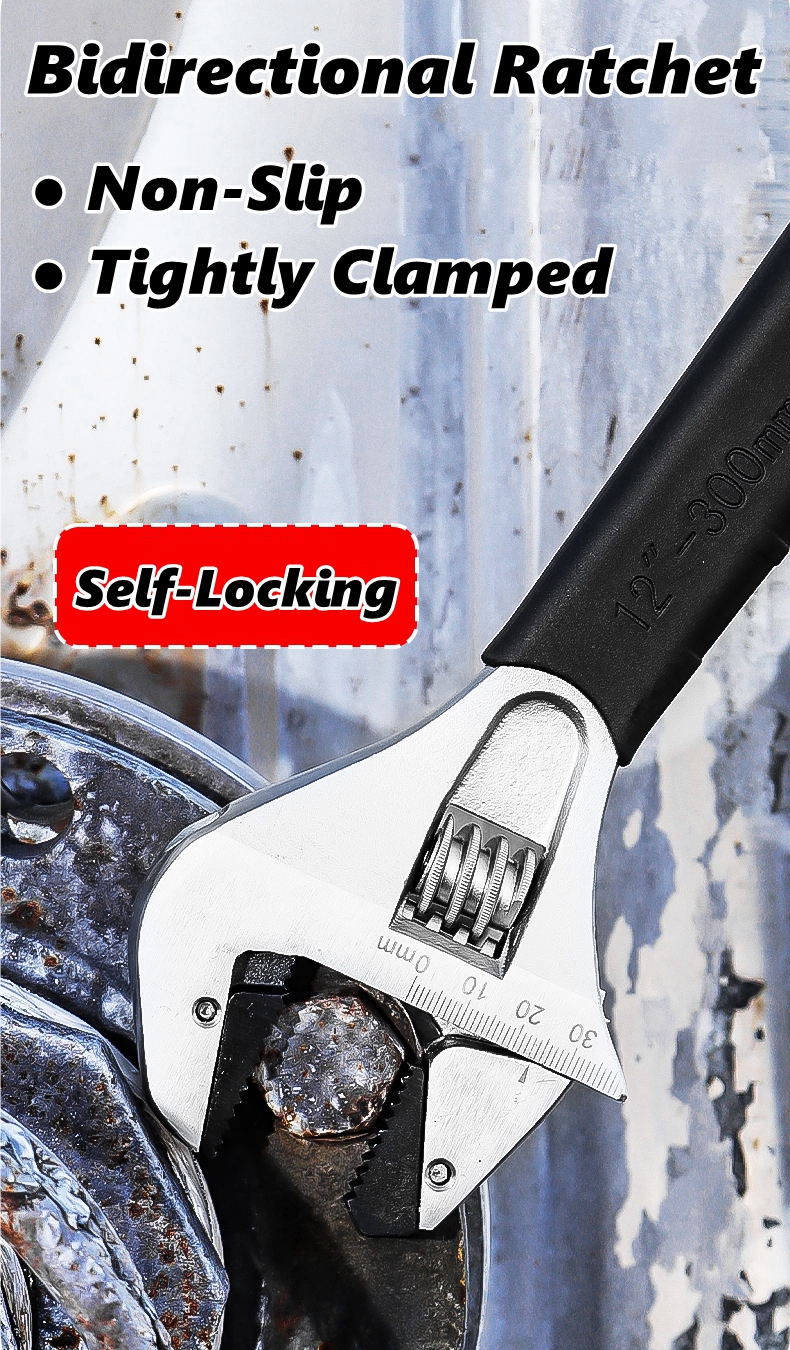 Adjustable Ratchet Wrench Non- - Home Bathroom Lock recensie en prijs