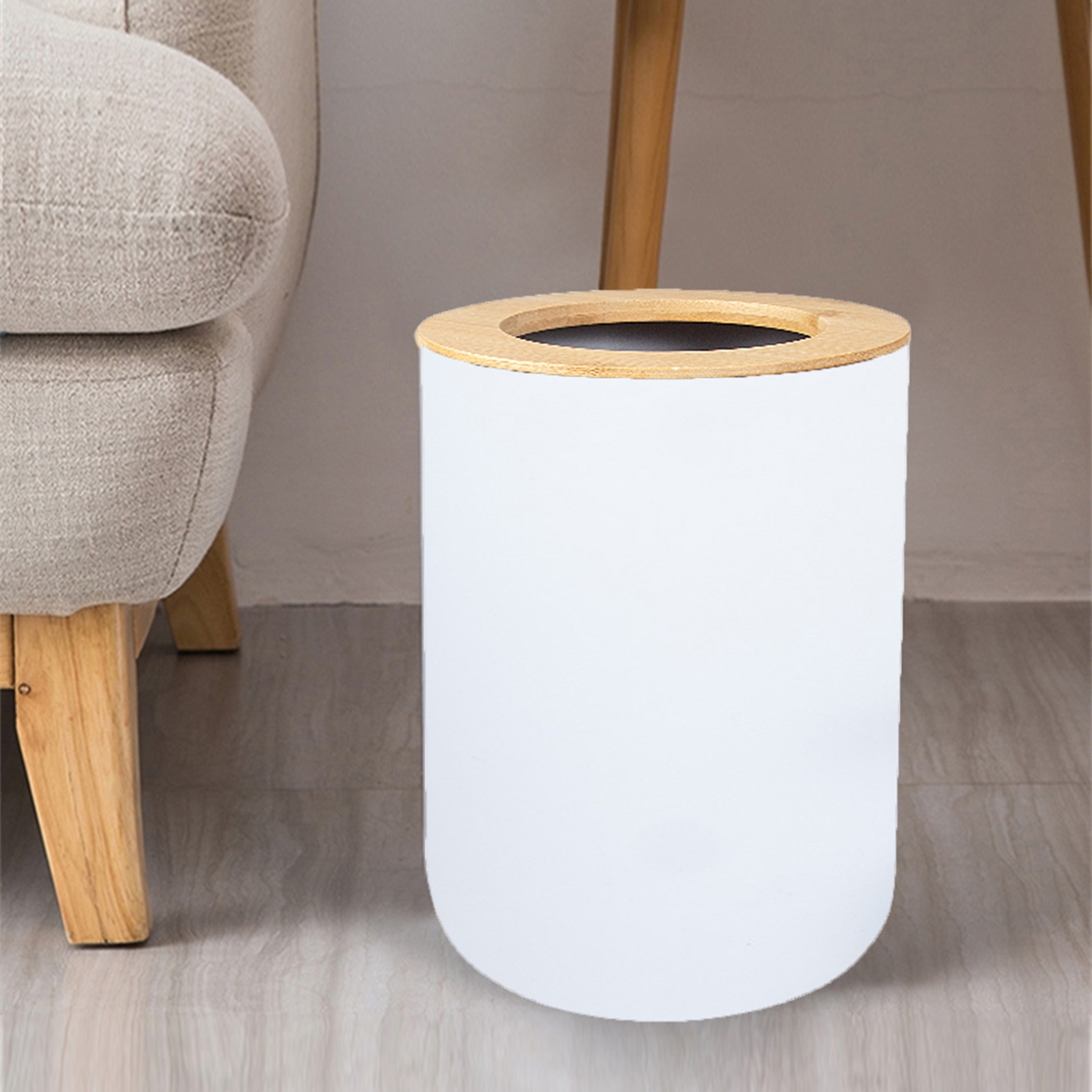 Black Plastic Trash Bin Modern - Home Bathroom Trash Can recensie en prijs