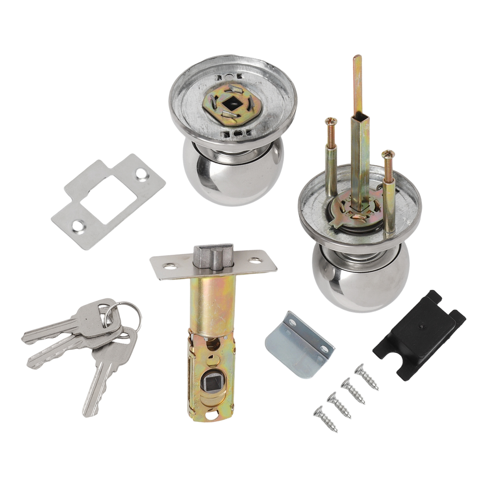 Door Set Knob Handle Lock With - Home Bathroom Lock recensie en prijs