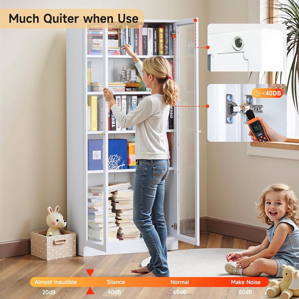 70.87 Tall Metal Bookshelf, 5- - Home & Bathroom Building Products Pte Ltd Photos recensie en prijs