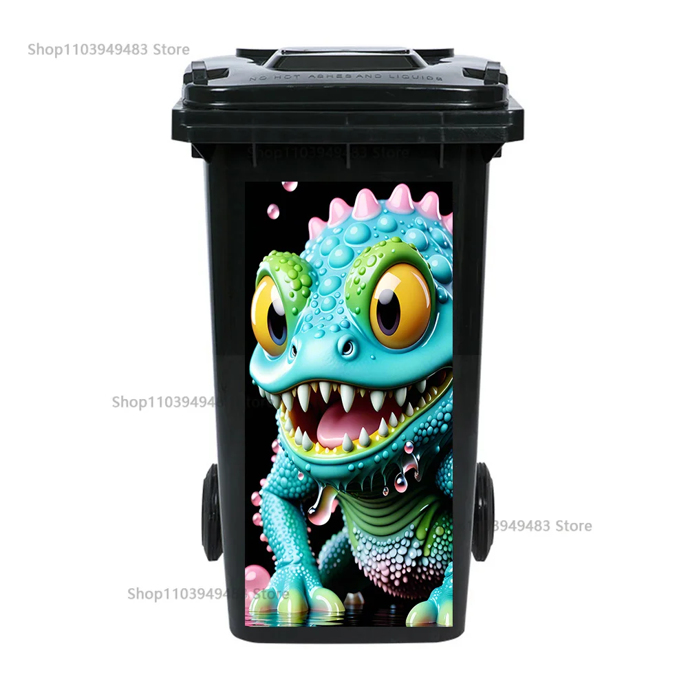 Frog Dinosaur Outdoor Trash Ca - Home Bathroom Trash Can recensie en prijs