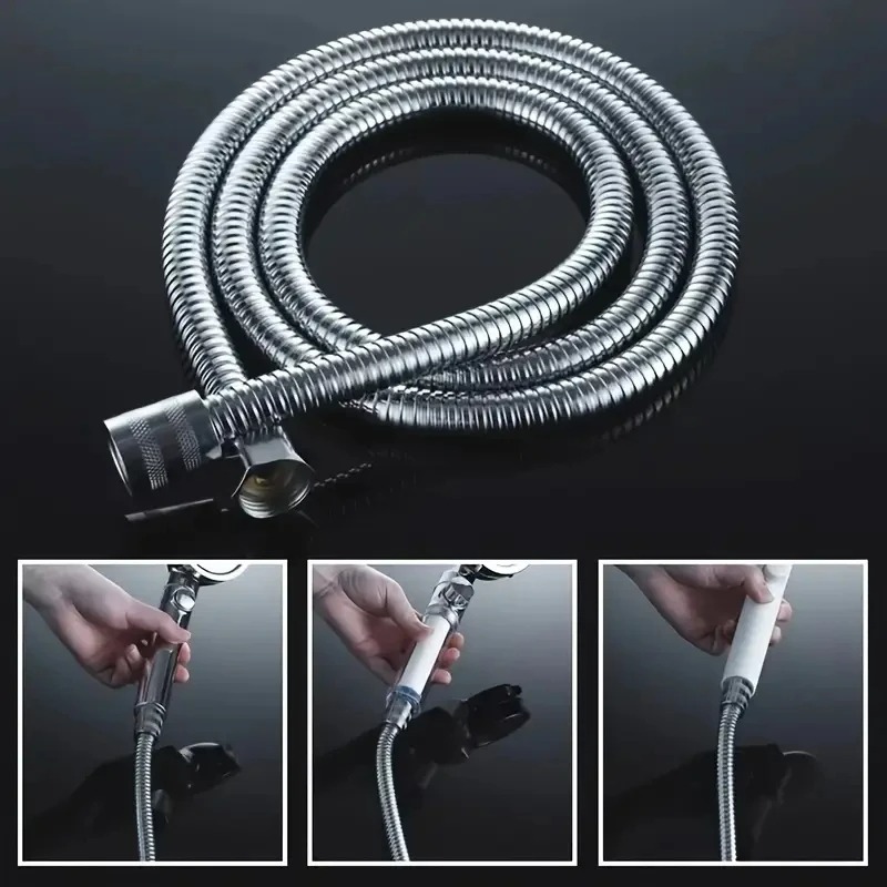 1pcs 2M Stainless Steel Hose E - Home Bathroom Equipment recensie en prijs