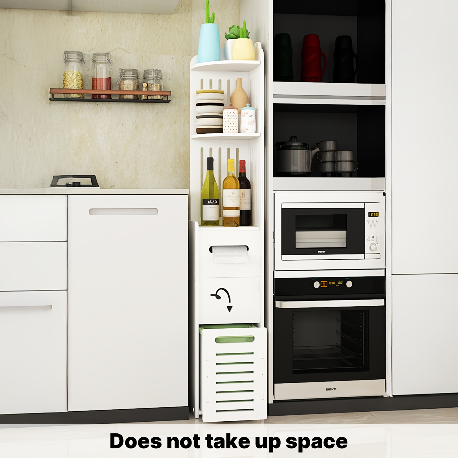 Space-Saving Bathroom Cabinet, - Home Bathroom Cabinets recensie en prijs