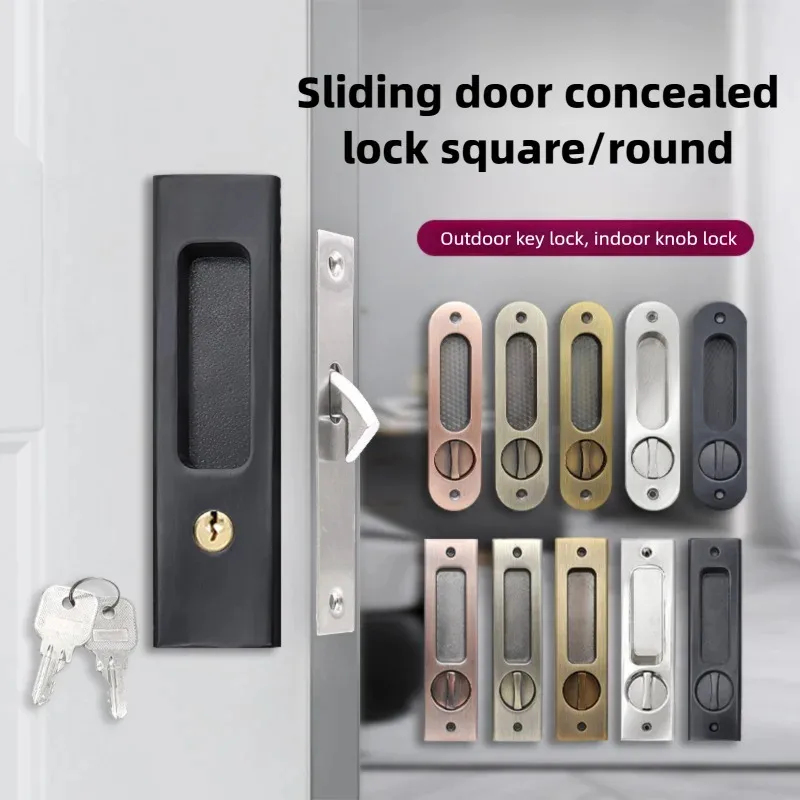 Durable Black Hook Sliding Doo - Home Bathroom Lock recensie en prijs