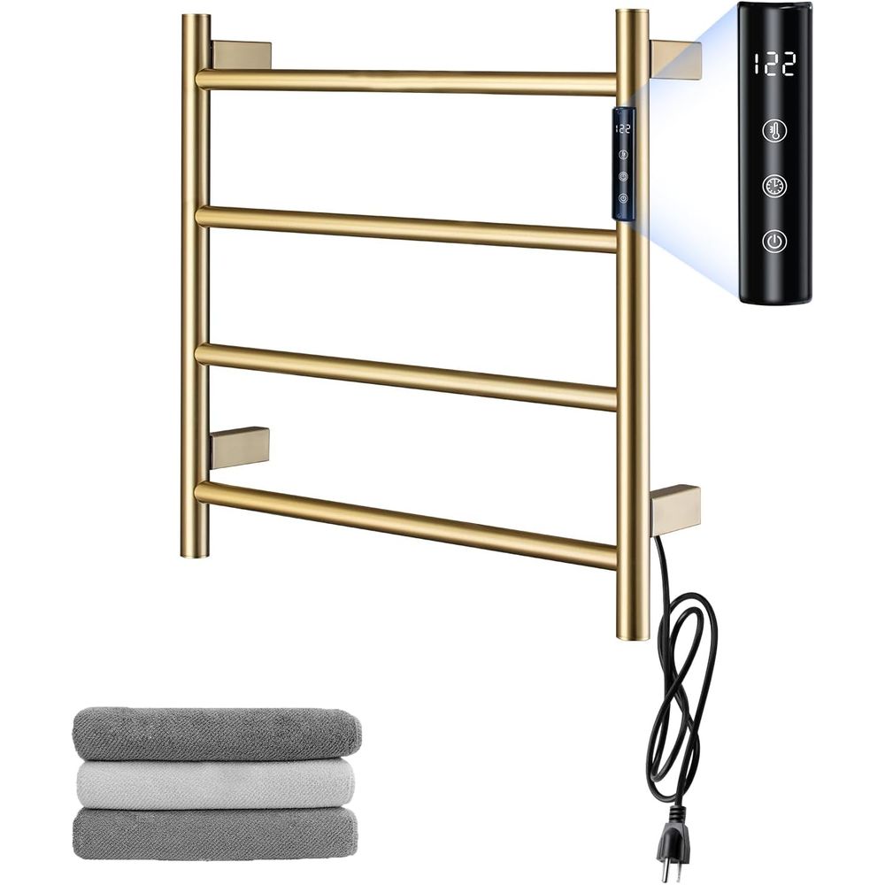 4-Bar Wall-Mounted Electric To - Towel Bar Stainless recensie en prijs
