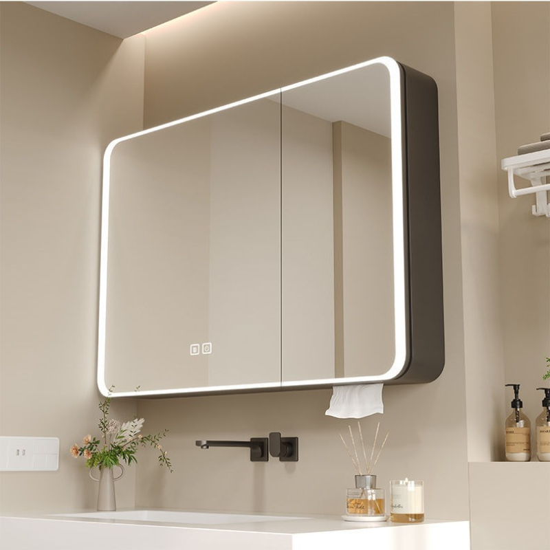 LED Bathroom Mirror Cabinet Al - Bathroom Mirror Led recensie en prijs
