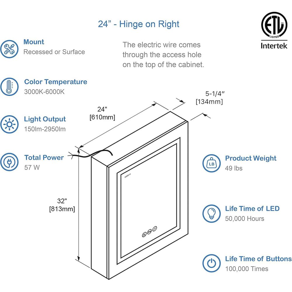 LED Medicine Cabinet with Mirr - Bathroom Mirror Led recensie en prijs