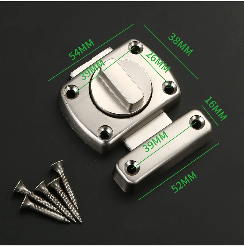 Home Security Latch Double Sid - Home Bathroom Lock recensie en prijs