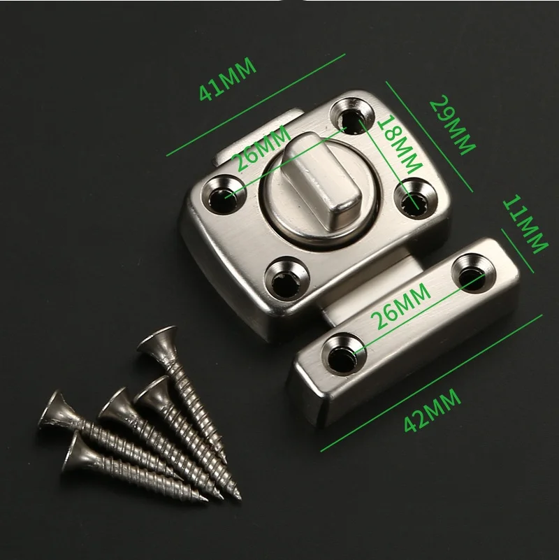 Home Security Latch Double Sid - Home Bathroom Lock recensie en prijs