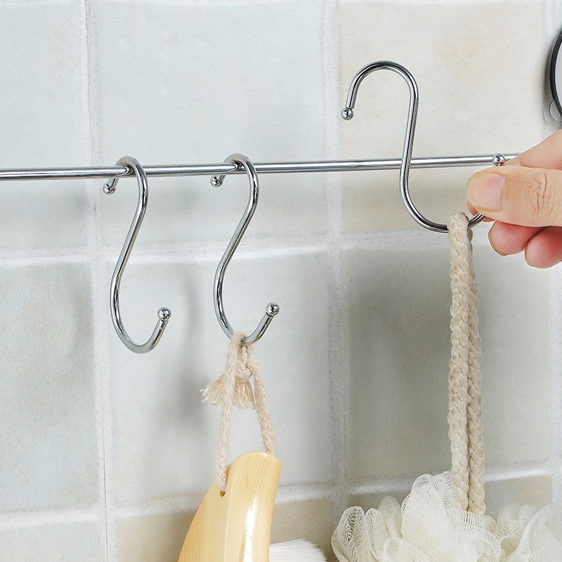 New Stainless Steel S-Shape Ho - Towel Bar Stainless recensie en prijs