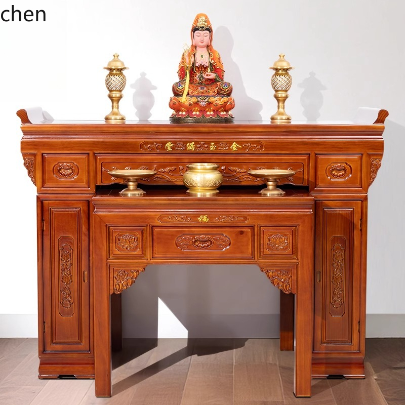 r5.20 Solid Wood Buddha Altar  - Home & Bathroom Building Products Pte Ltd Photos recensie en prijs