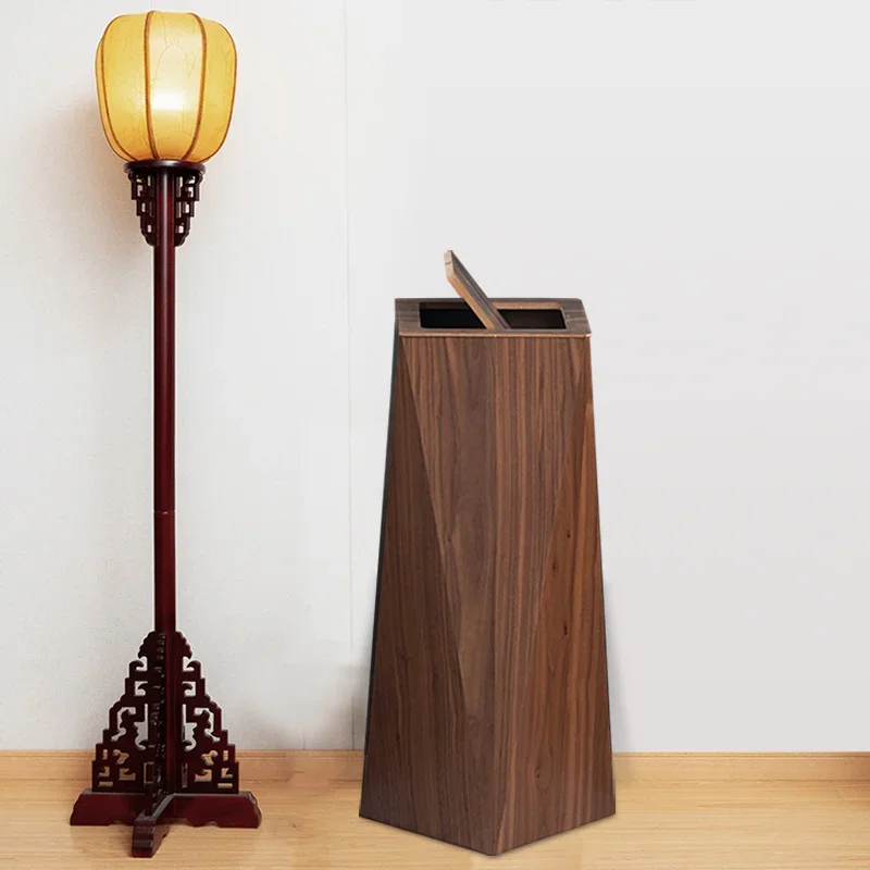 Wooden Creative Garbage Bin wi - Home Bathroom Trash Can recensie en prijs