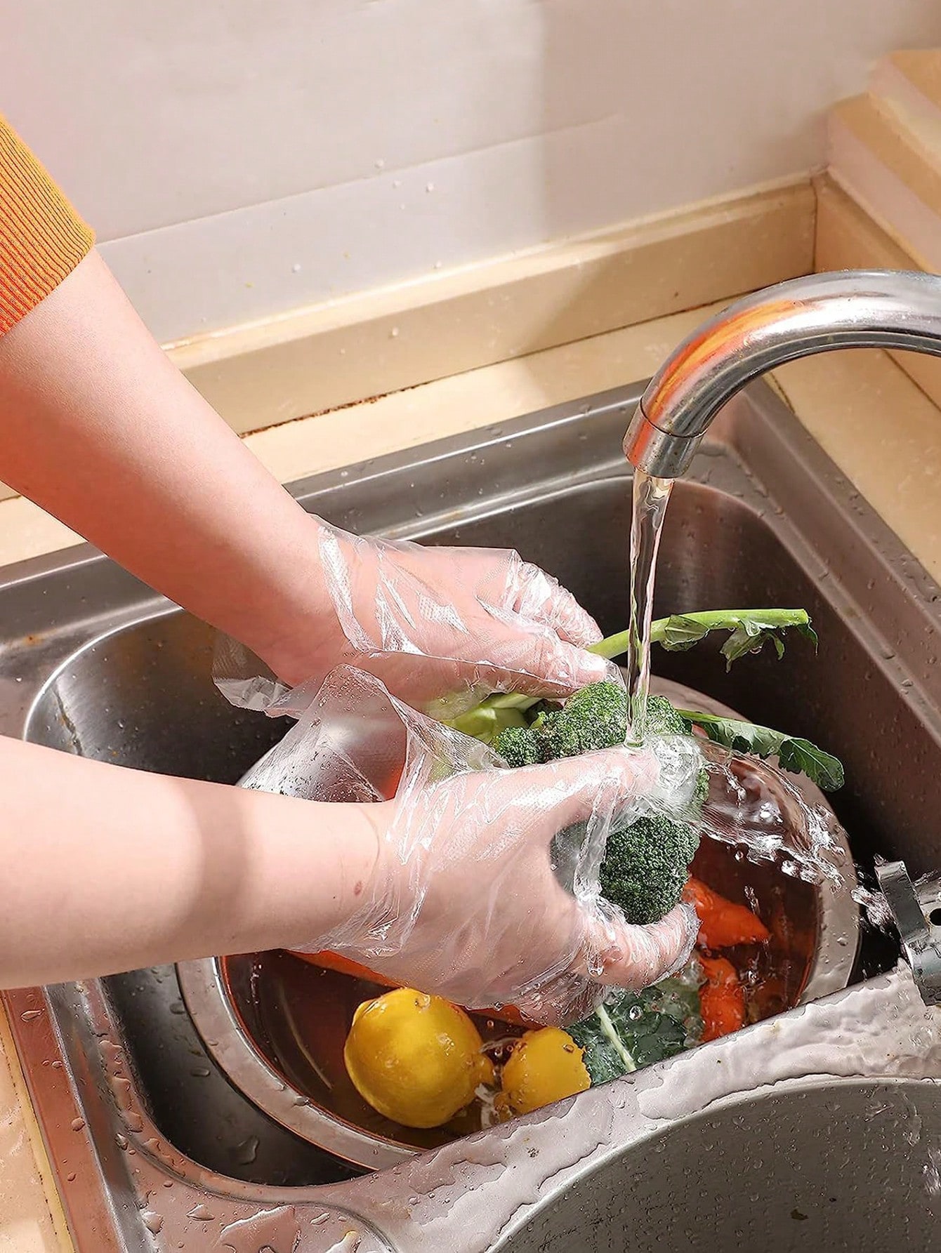 100pcs Disposable Plastic Glov - Home And Bathroom Cleaning Services recensie en prijs