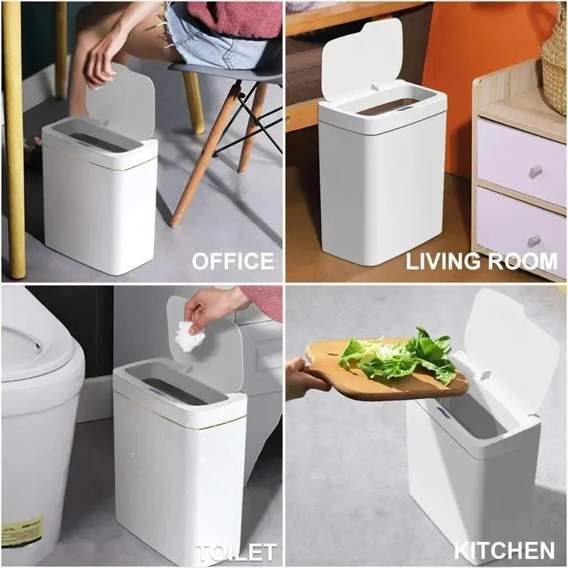 15L Smart Bathroom Trash Can A - Home Bathroom Trash Can recensie en prijs