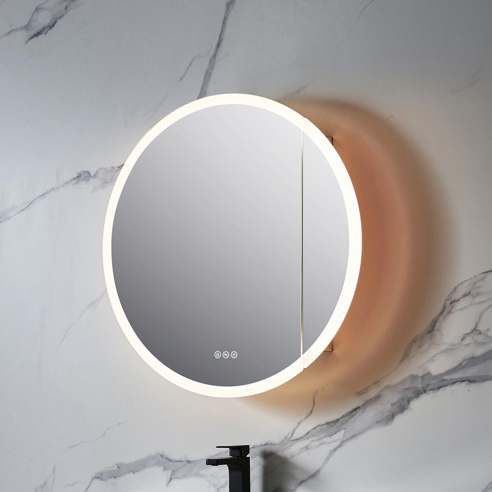 32 Inch Round LED Medicine Cab - Bathroom Mirror Led recensie en prijs