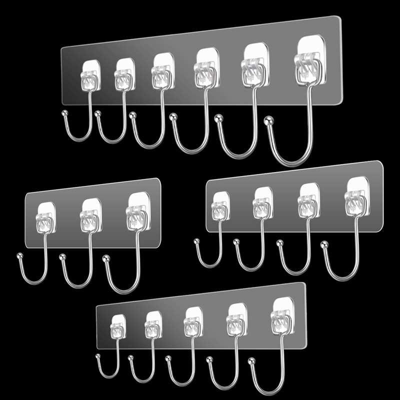 3/4/5/6 Row Wall Hanging Hook  - Towel Bar Stainless recensie en prijs