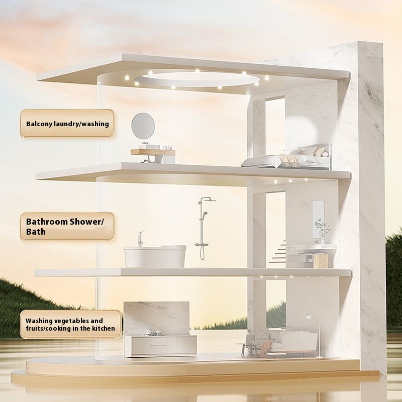 Pre-shower head, shower set fo - Home And Bathroom recensie en prijs