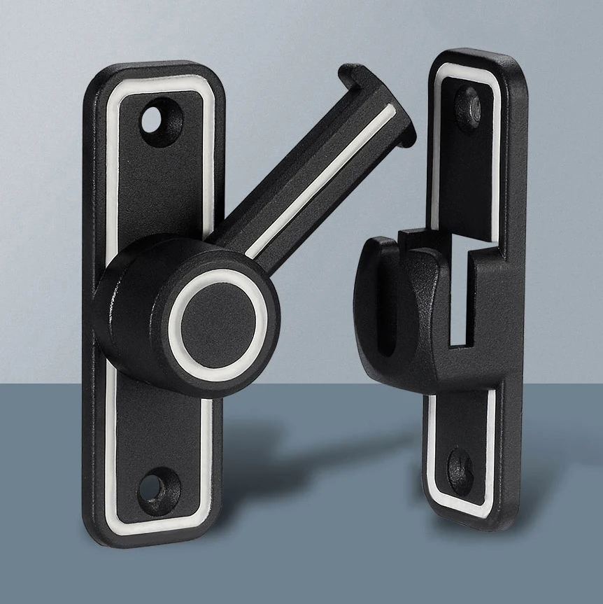 Black Luminous Barn Door Latch - Home Bathroom Lock recensie en prijs
