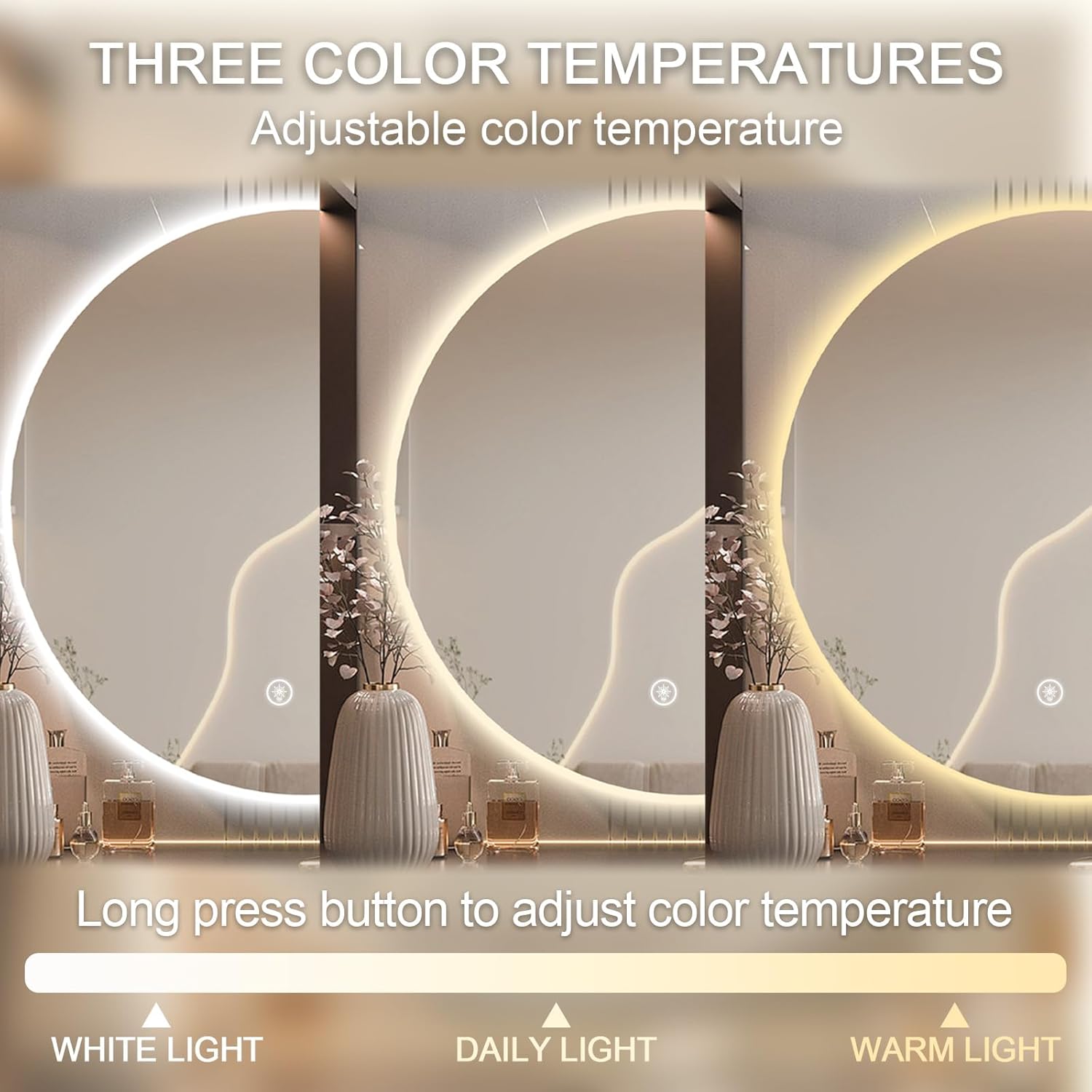 Luxury LED Bathroom Mirror Tou - Bathroom Mirror Led recensie en prijs