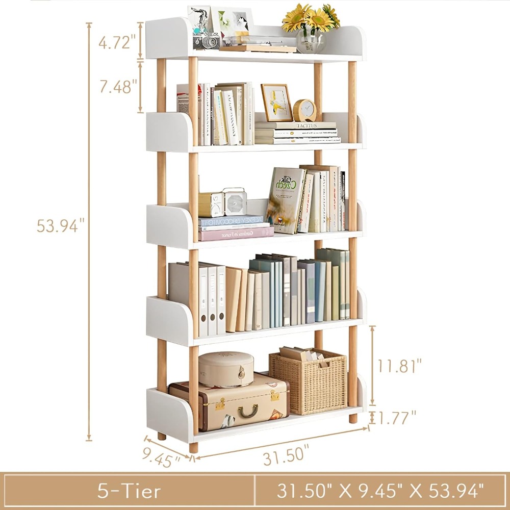 5-Tier Wooden Open Bookcase -  - Home & Bathroom Building Products Pte Ltd Photos recensie en prijs