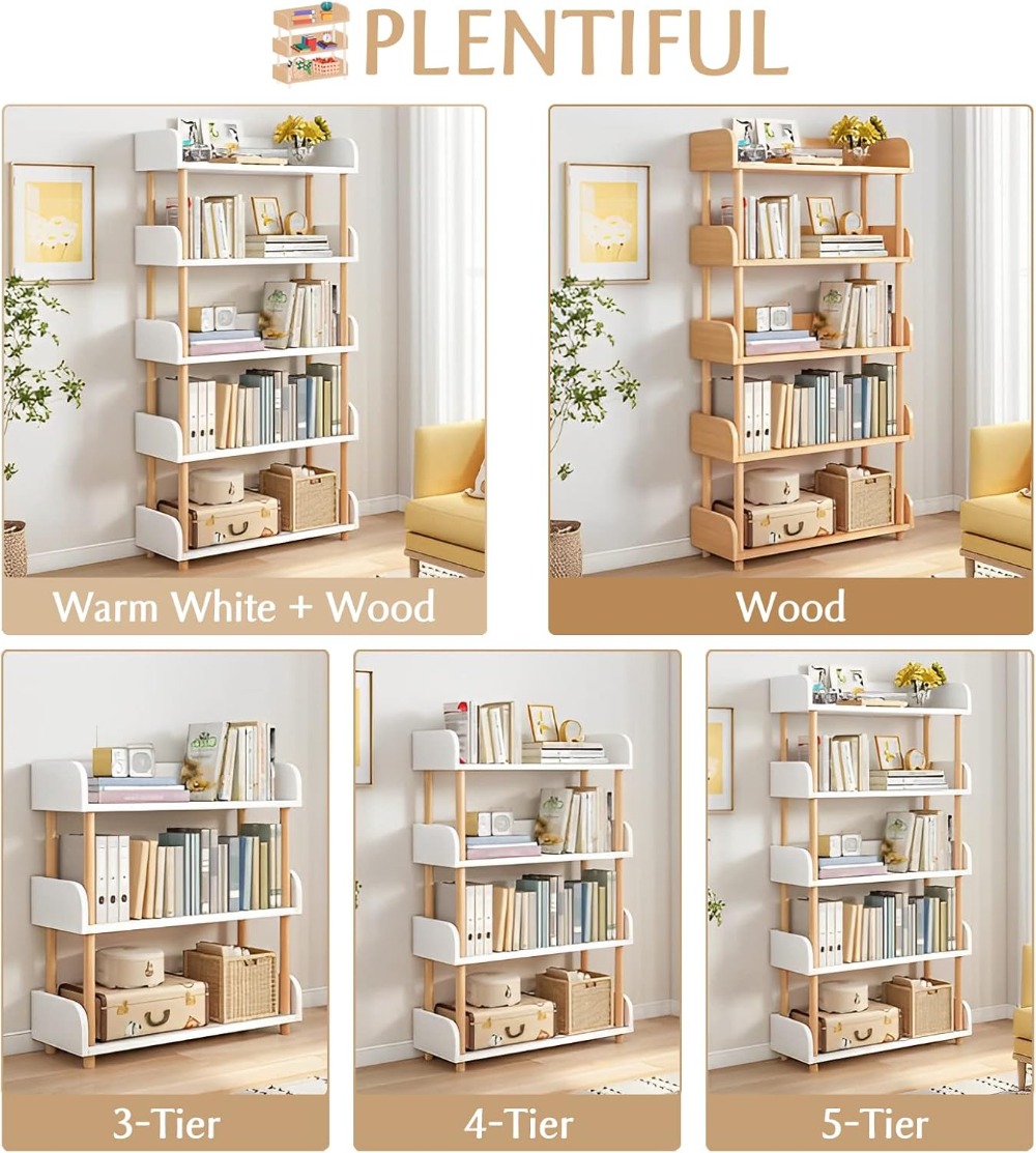 5-Tier Wooden Open Bookcase -  - Home & Bathroom Building Products Pte Ltd Photos recensie en prijs