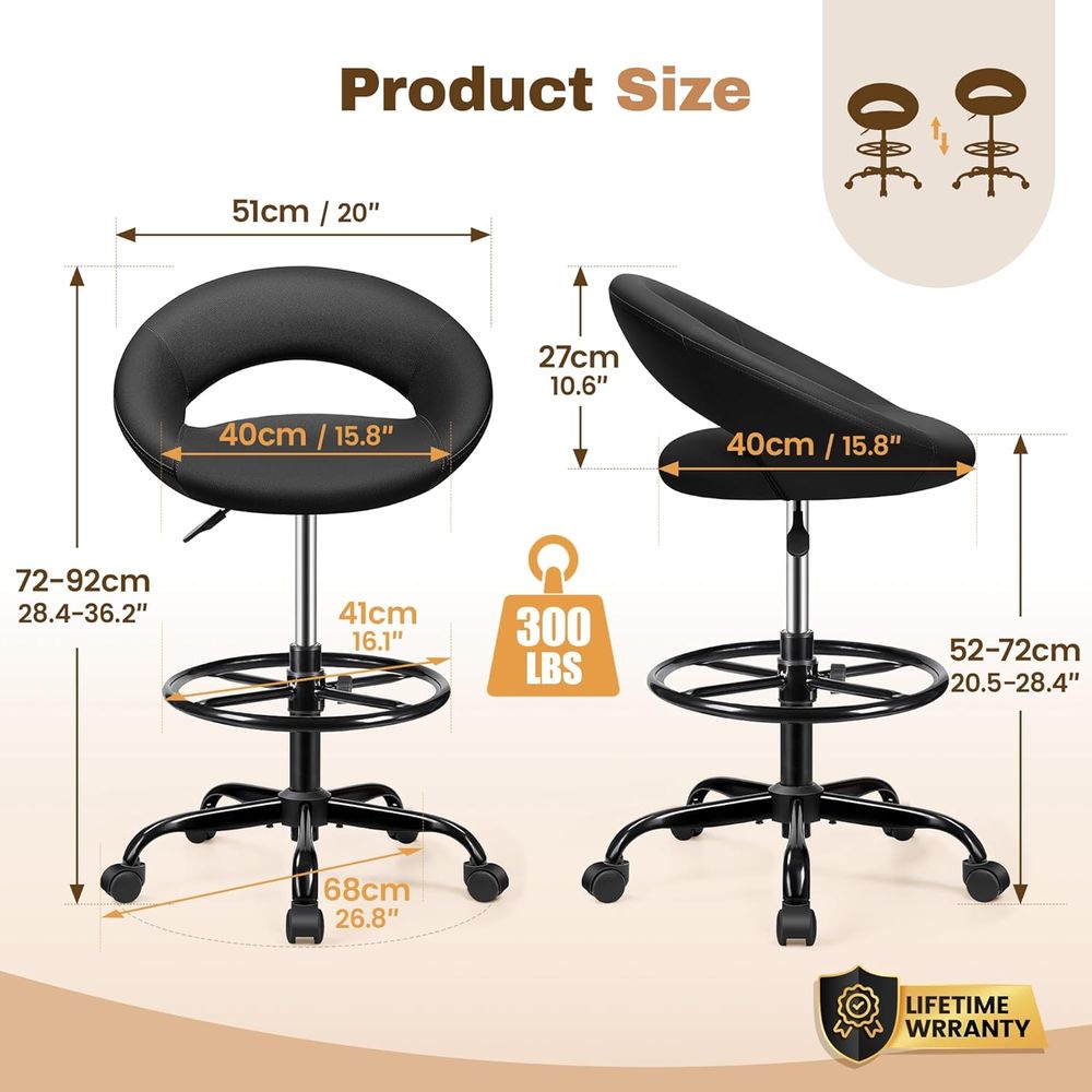 Adjustable Swivel Bar Stools w - Home & Bathroom Building Products Pte Ltd Photos recensie en prijs