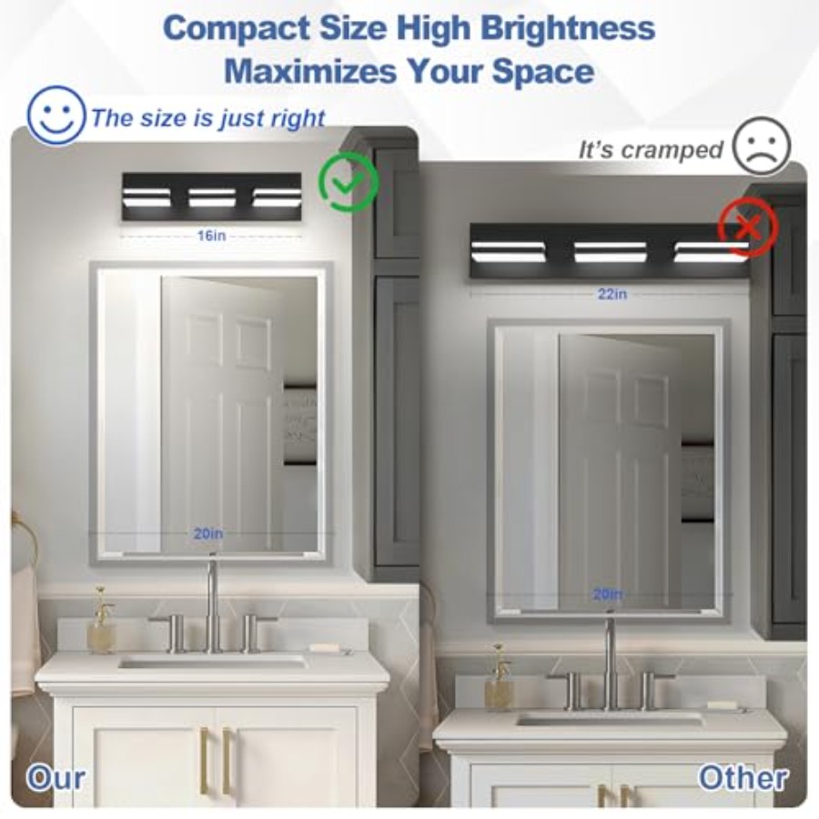 Modern LED Small Bathroom Ligh - Bathroom Mirror Led recensie en prijs