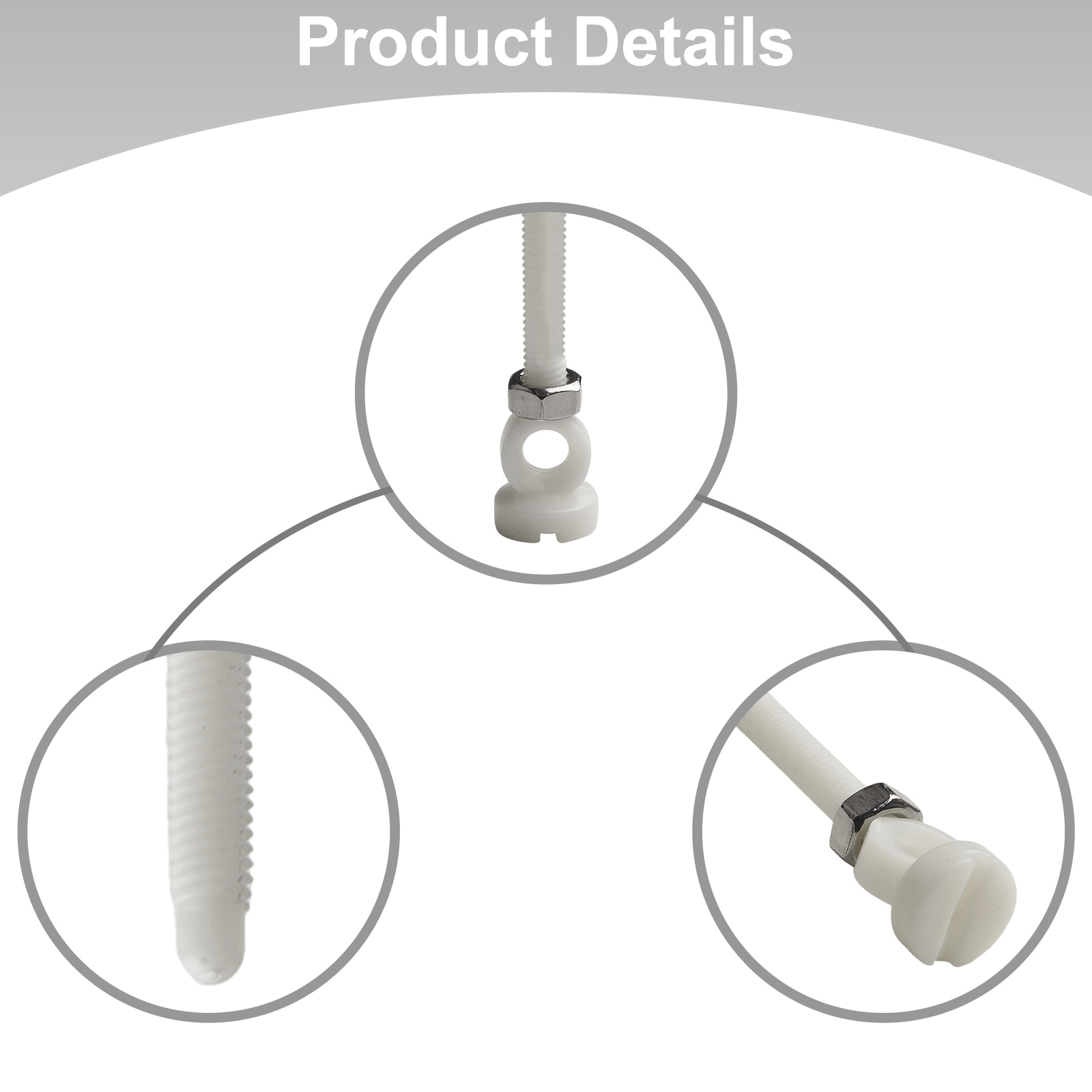 1pc 62/74mm Plastic Sink Screw - Home Hardware Bathroom Sinks recensie en prijs