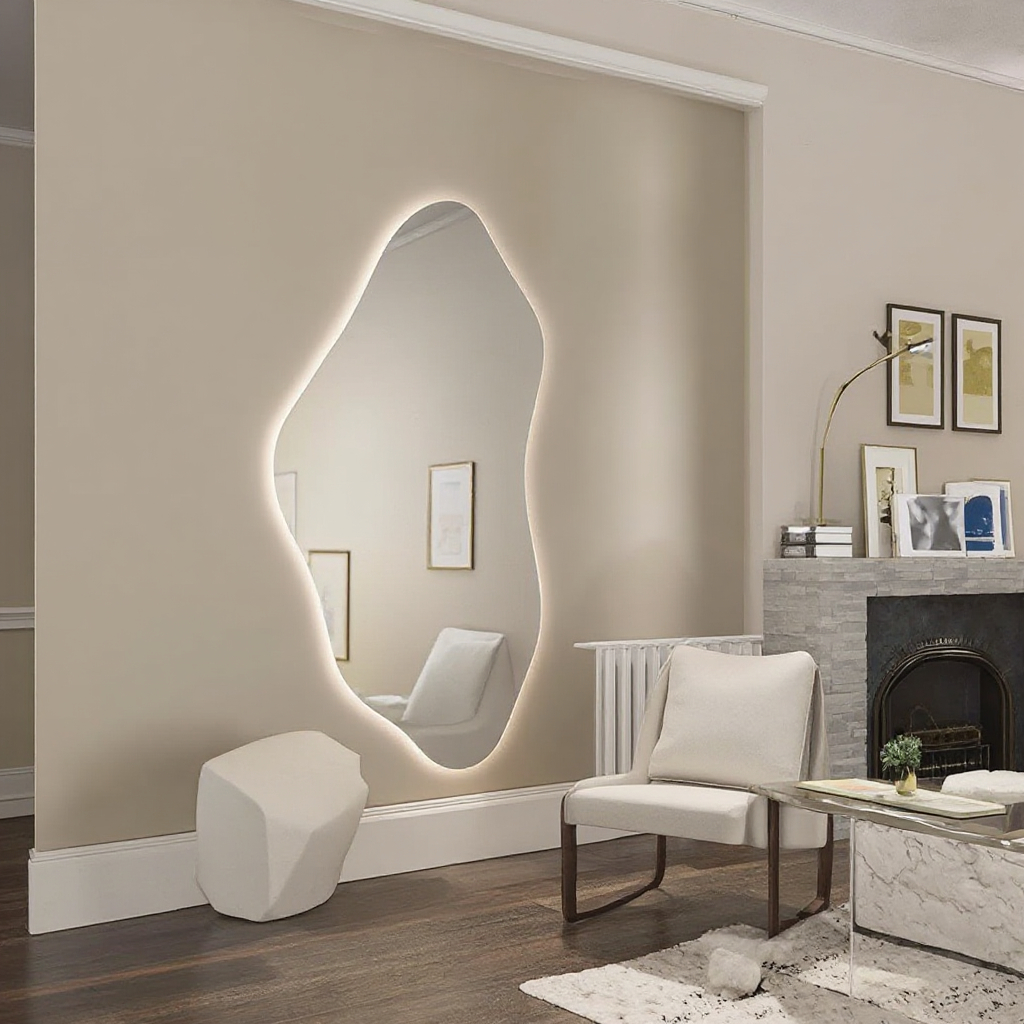 Irregular Touch LED Bathroom B - Bathroom Mirror Led recensie en prijs