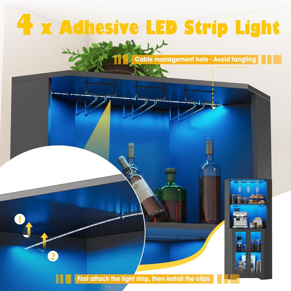 65 Tall LED-Illuminated Bar Ca - Home & Bathroom Building Products Pte Ltd Photos recensie en prijs