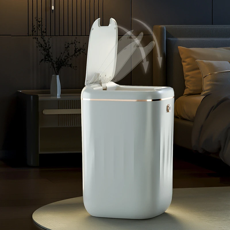Smart Sensor Trash Can Automat - Home Bathroom Trash Can recensie en prijs