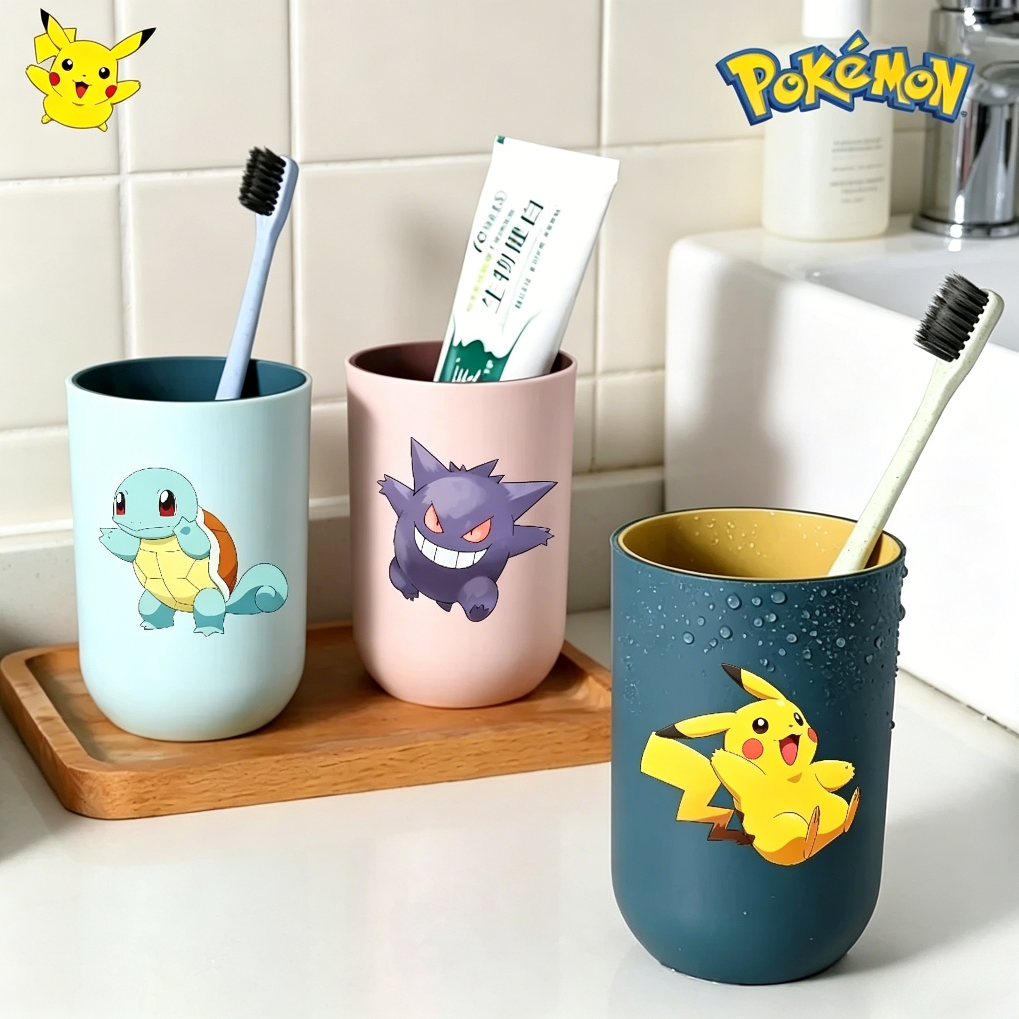 Cartoon Pokemon Bathroom Tumbl - Home Bathroom Equipment recensie en prijs