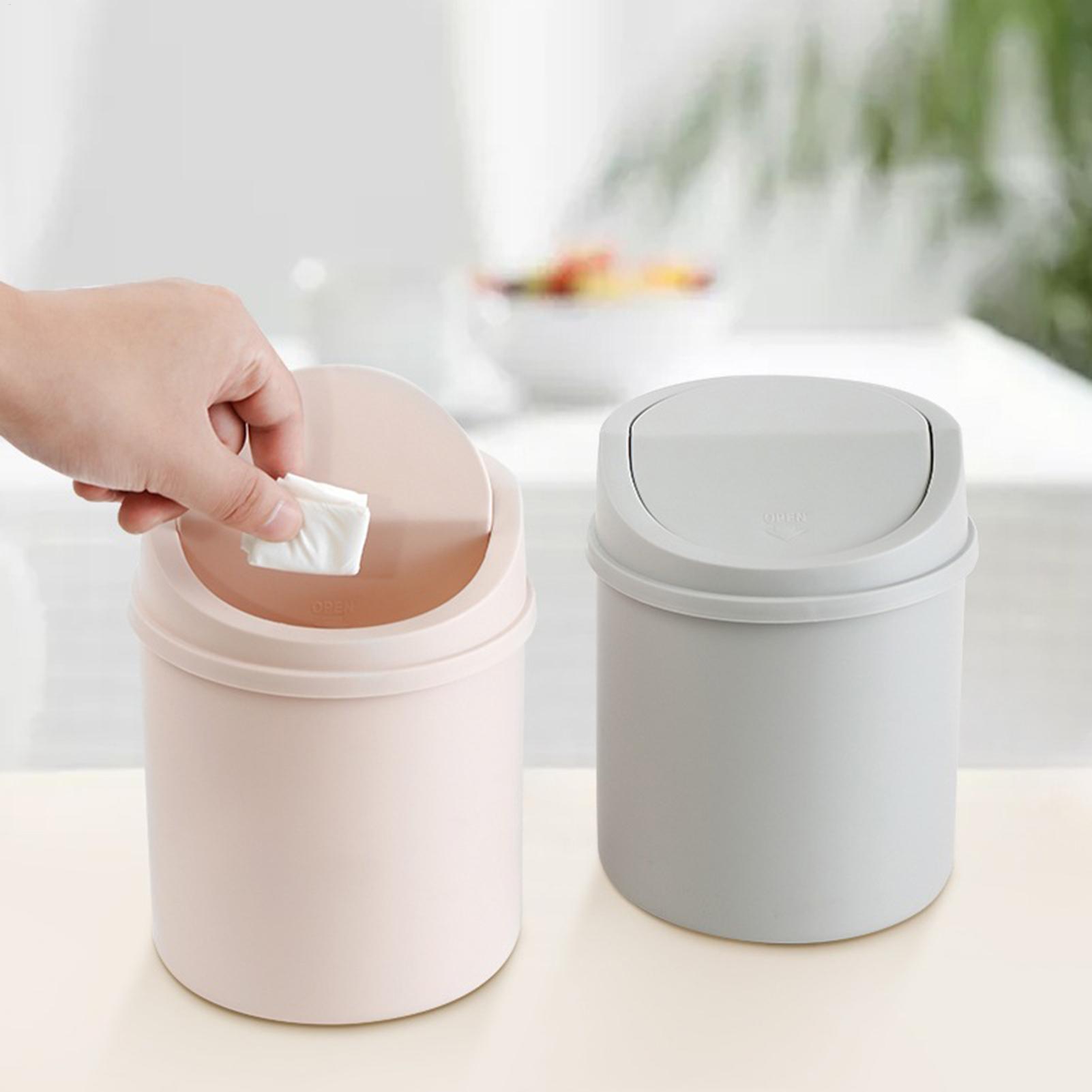 Mini Desktop Bin Small Trash C - Home Bathroom Trash Can recensie en prijs