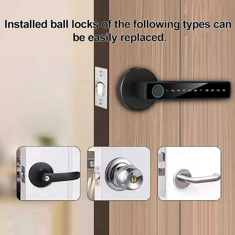 Smart Door Lock APP/Password/F - Home Bathroom Lock recensie en prijs