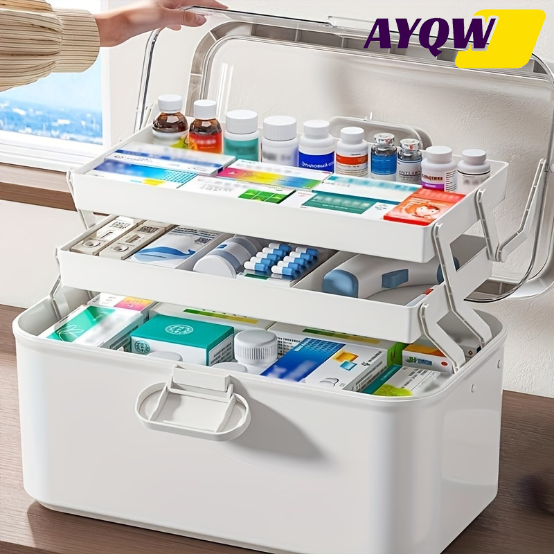 Large Capacity Clear Lid Medic - Home Bathroom Cabinets recensie en prijs