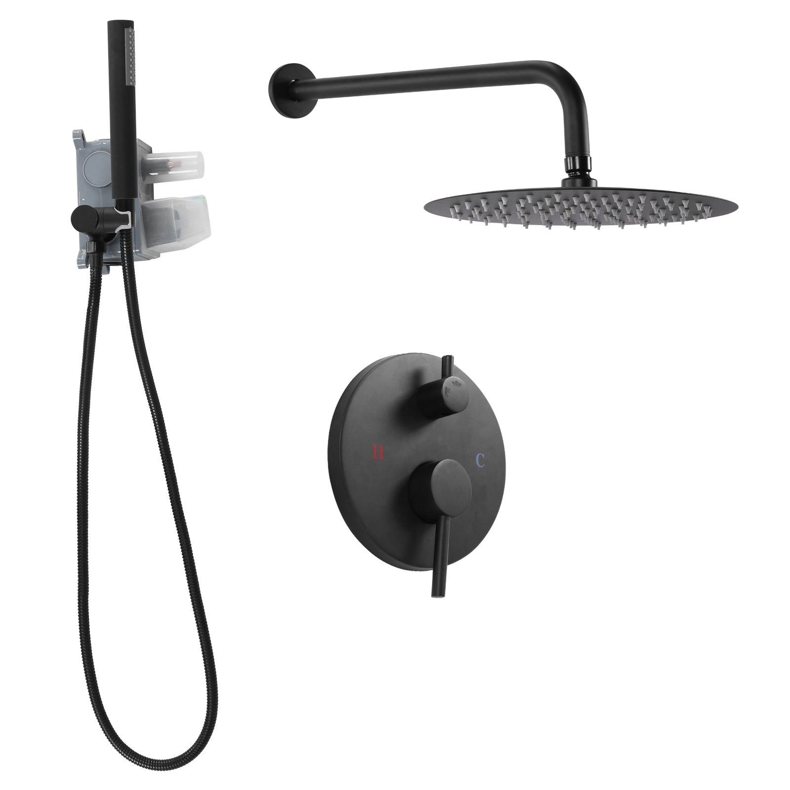 Ceiling Rainfall Shower Head S - Home And Bathroom recensie en prijs