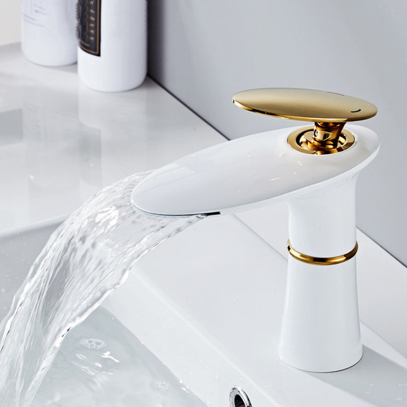 Waterfall Basin Faucet White G - Home Hardware Bathroom Sinks recensie en prijs