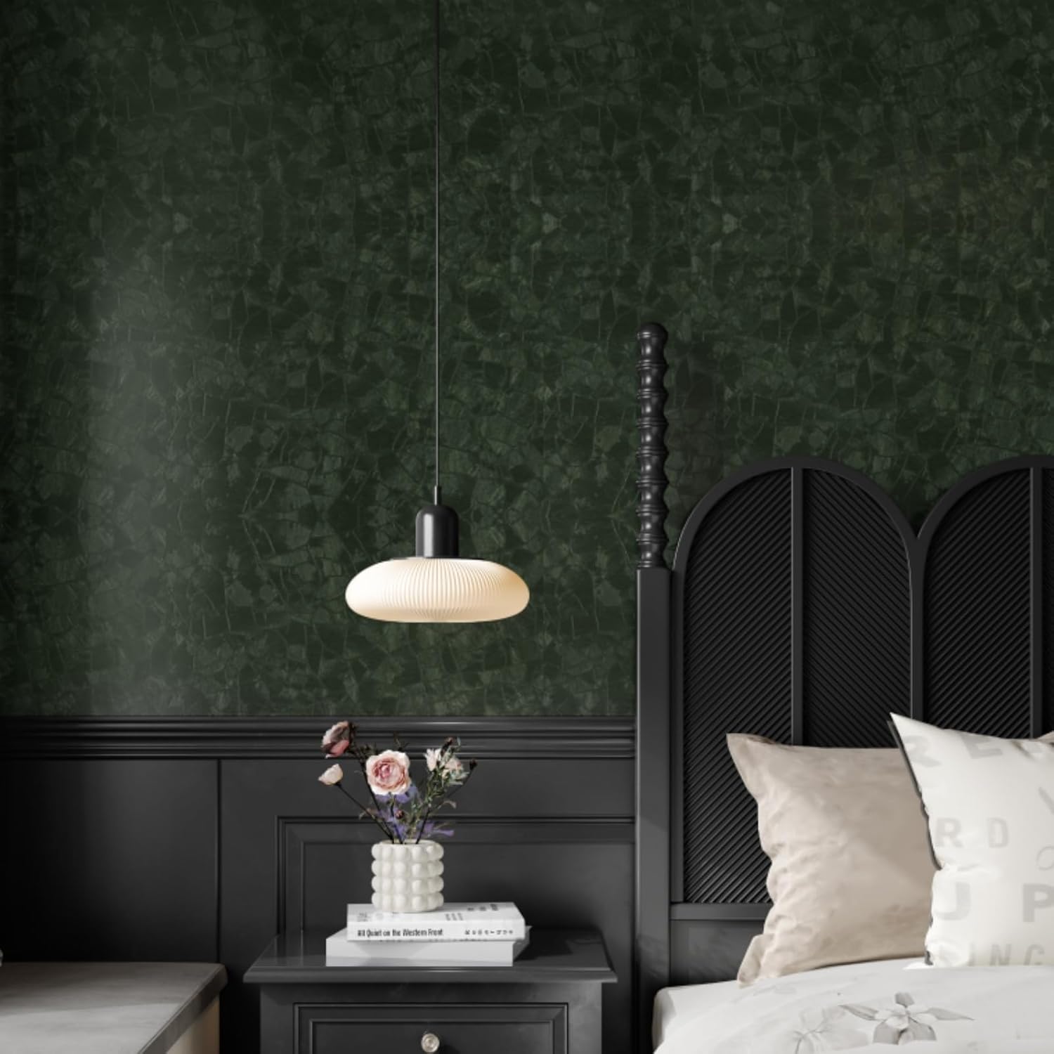 Dark Green Peel and Stick Wall - Home Bathroom Cabinets recensie en prijs