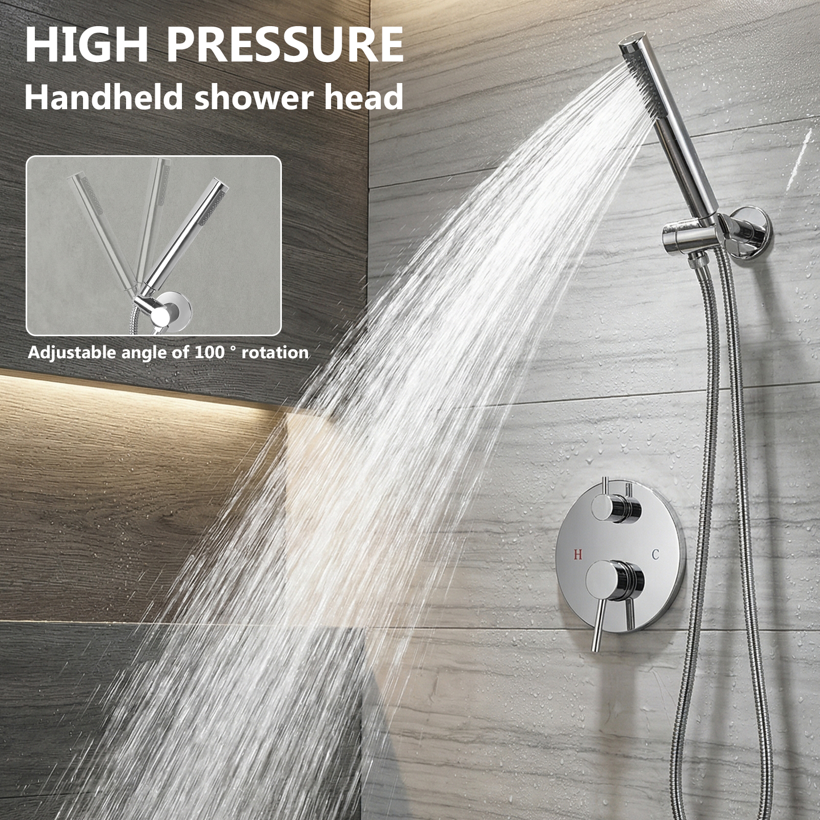 Ceiling Rainfall Shower Head S - Home And Bathroom recensie en prijs