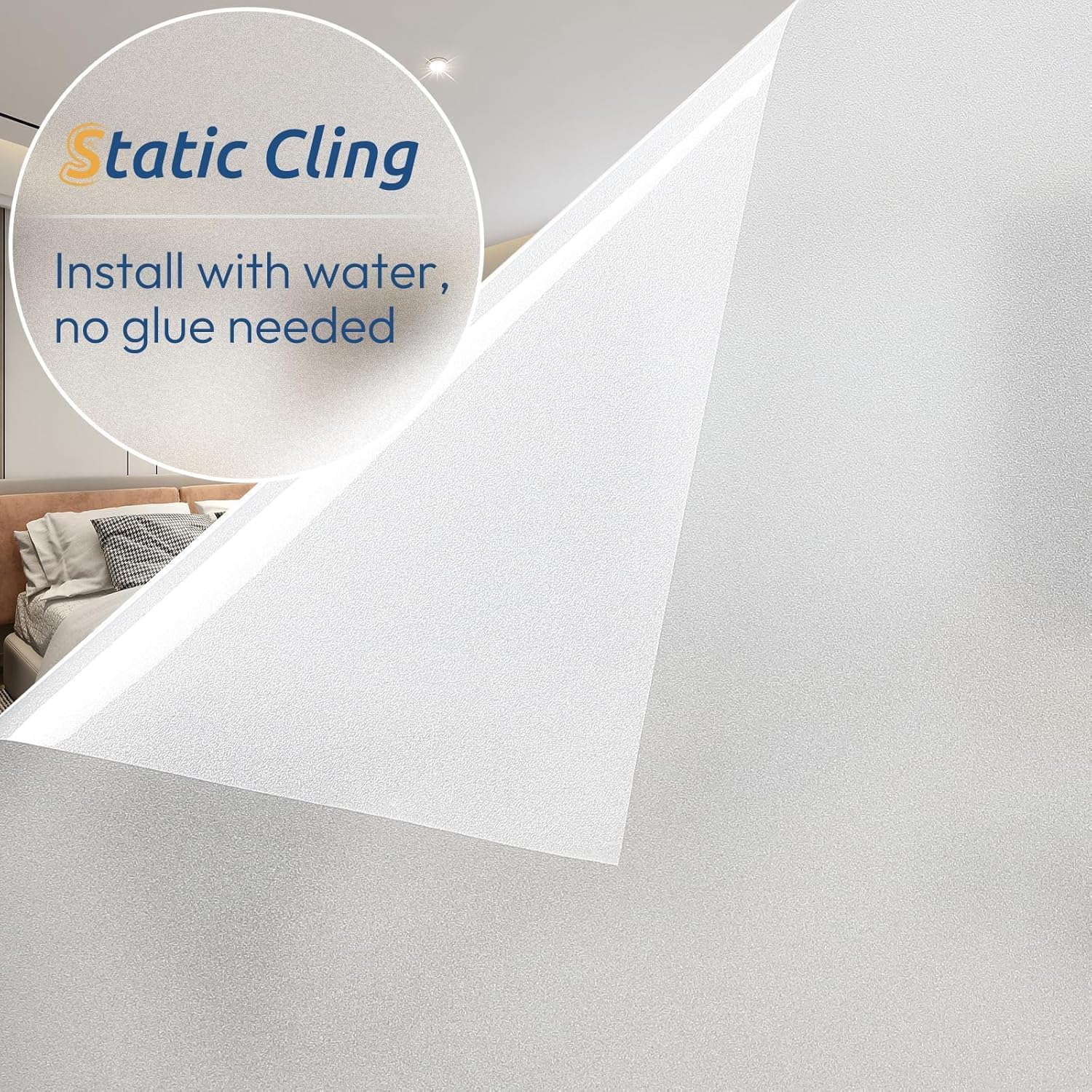 Frosted Window Privacy Film, S - Home And Bathroom recensie en prijs