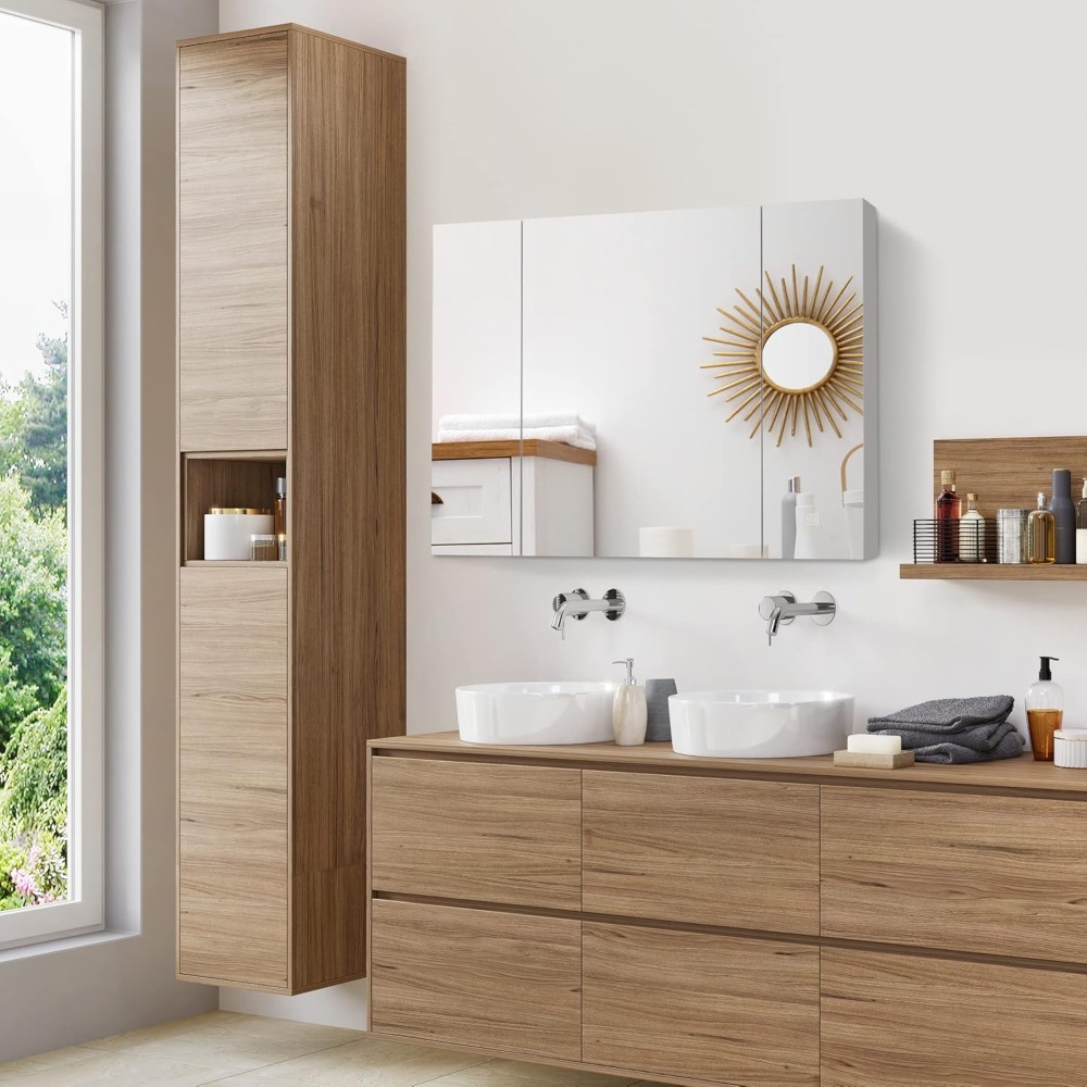kleankin LED Medicine Cabinet, - Bathroom Mirror Led recensie en prijs