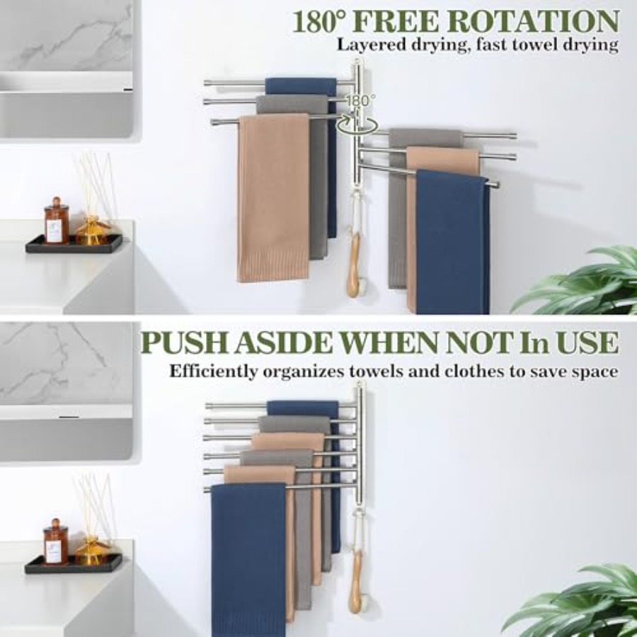 Swivel Towel Rack, SUS304 Stai - Towel Bar Stainless recensie en prijs