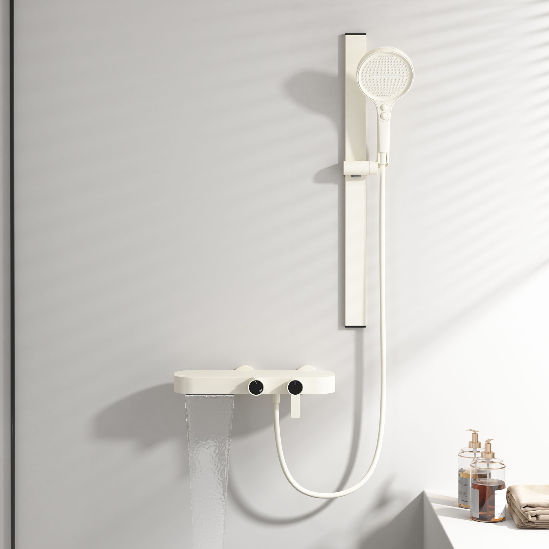 Gunmetal Gray Shower Set For H - Home And Bathroom recensie en prijs