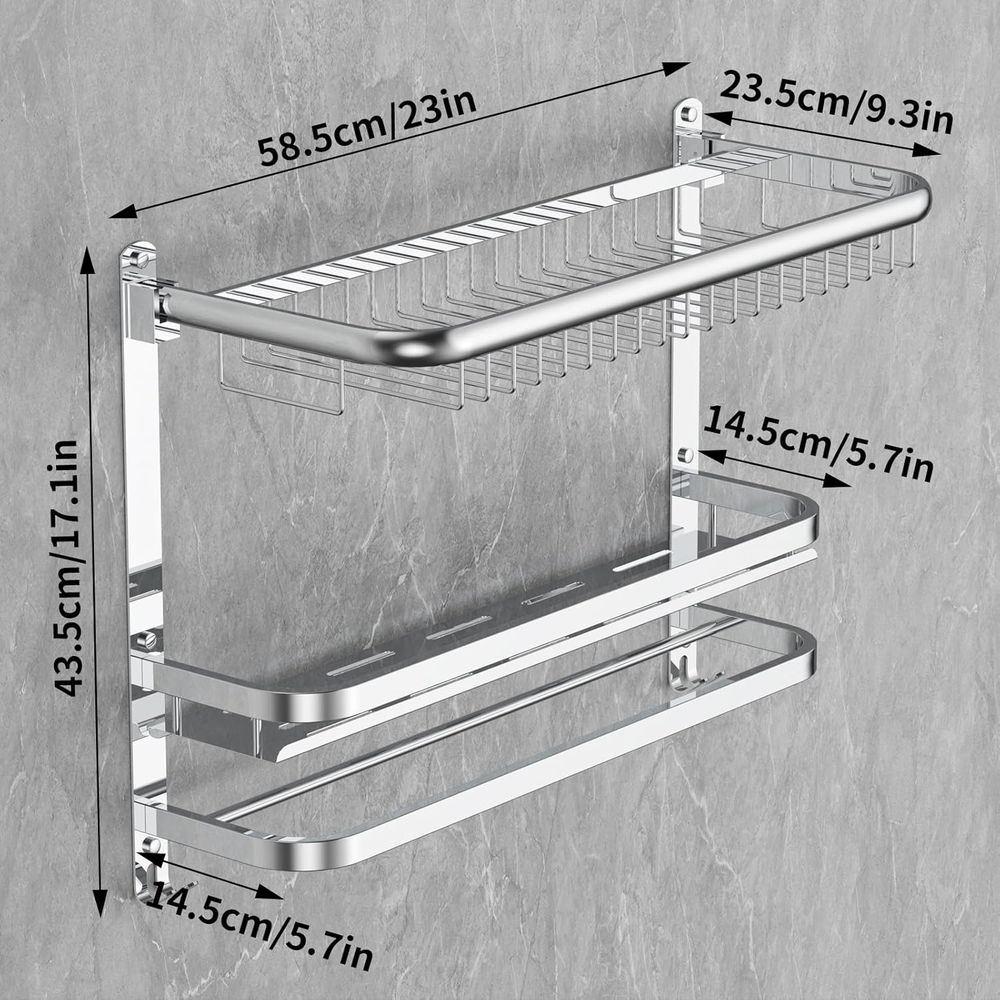 23.22 Inch Wall-Mounted Stainl - Towel Bar Stainless recensie en prijs