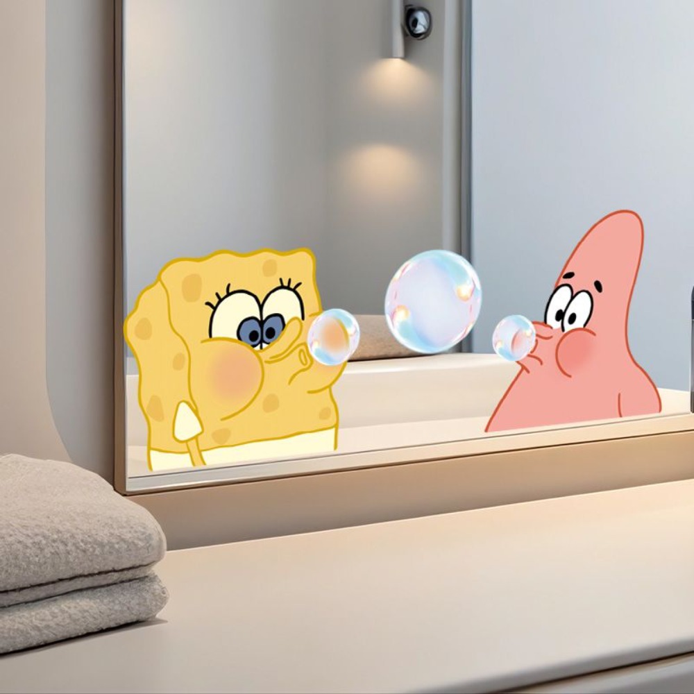 SpongeBob Bathroom Mirror Deca - Home Bathroom Equipment recensie en prijs