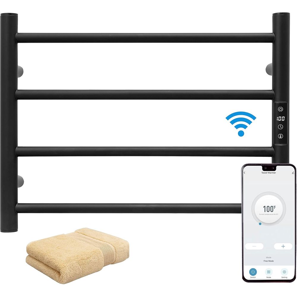 KEG Smart WiFi Towel Warmer Wa - Towel Bar Stainless recensie en prijs