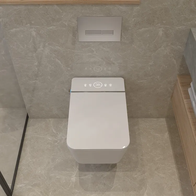 Wall Hung Smart Toilet App Con - Home Bathroom Ware recensie en prijs